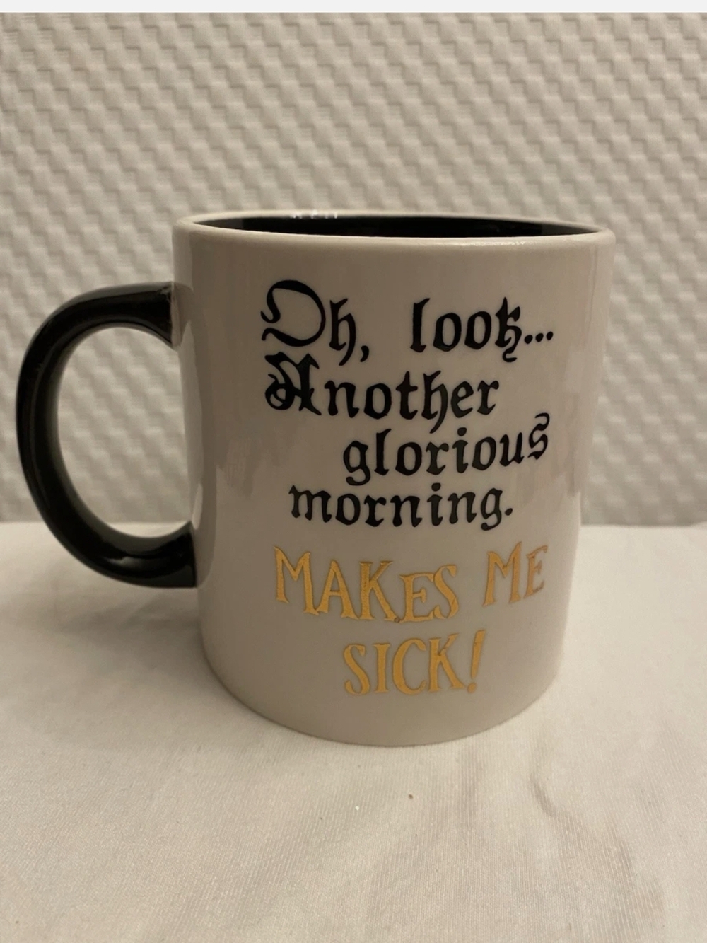 Disney Hocus Pocus Mug with  Handle  With  Glorious Morning Quote